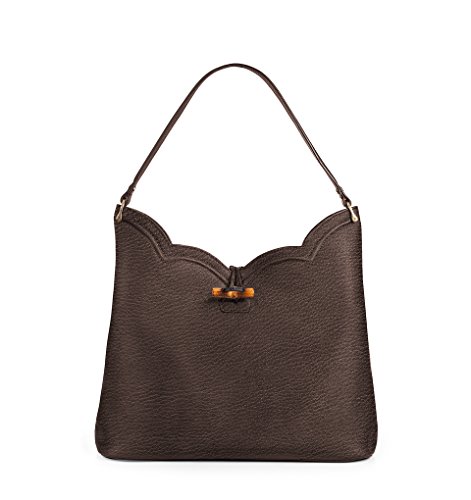 Eric Javits Designer Women’s Tia Handbag (Chocolate)