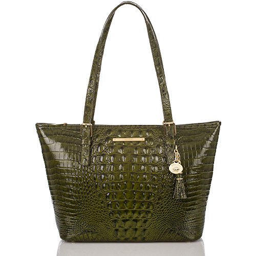 NEW AUTHENTIC BRAHMIN MEDIUM ARNO CARRYALL TOTE (Chive Melburne)
