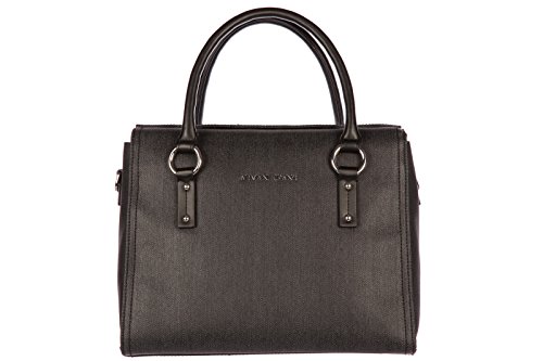 Armani Jeans women’s handbag shopping bag purse denim black