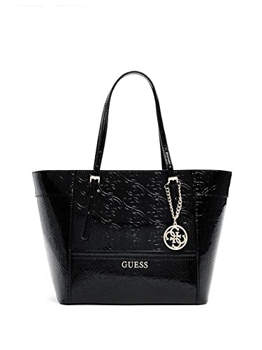 GUESS Women’s Delaney Patent Small Classic Tote