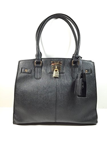 Bcbg Paris Handbag Lock Tote, New Style Black