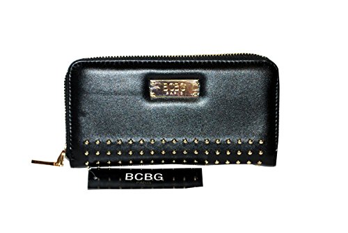 BCBG Small Wallet with Stars B-051 Black