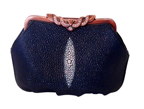Melinda – Genuine Stingray Skin Clutch/handbag