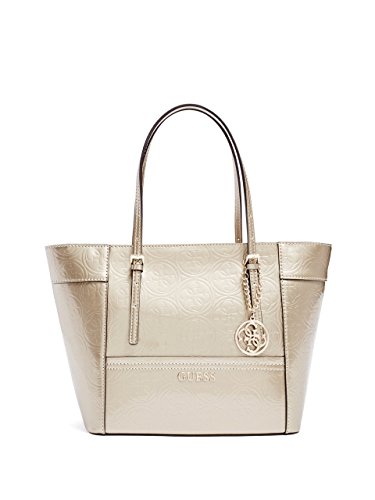 GUESS Women’s Delaney Small Patent Classic Tote