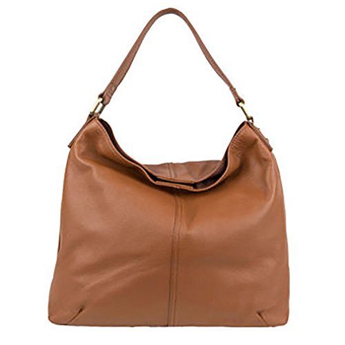 Kooba Leather Hobo Bag – Tan