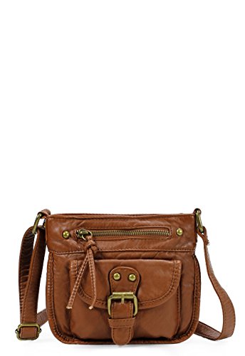 Scarleton Washed Belt Accent Crossbody Bag H1815 Scarleton Washed Belt Accent Crossbody Bag H1815