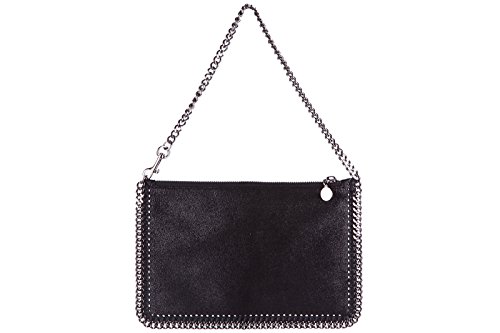Stella Mccartney women’s clutch handbag bag purse purse falabella shaggy deer black