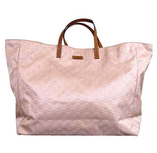 Gucci Guccissima Dust Pink Nylon Tote Handbag 286198/6864