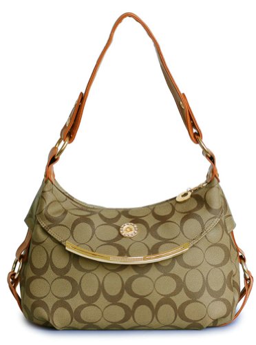 Ilishop Women’s Tan Brand New Style Retro Shoulder Bag Fashion Handbag