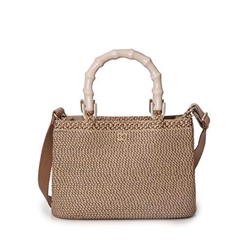 Eric Javits Designer Women’s Handbag Leila Shopper (Bark)