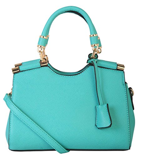 Diophy Saffiano PU Leather Simple Design Womens Purse Handbag SZ-3242
