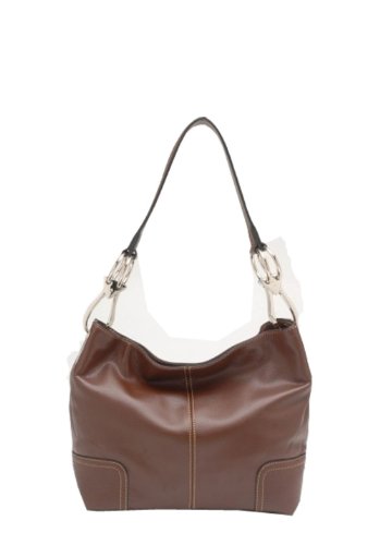 Tosca Hand Bag Handbag Purse-641 (multiple colors), Brown