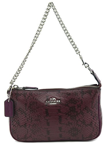 Coach Nolita Wristlet 19 in Exotic Embossed Leather, Style 64712
