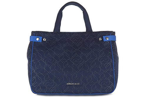 Armani Jeans women’s handbag shopping bag purse blu