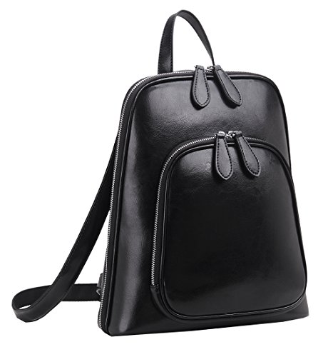 Heshe® Imported Creation Women’s Medium Size Designer Sling Leisure Simple Style College School Laptop Backpack Travel Bag Daypack Girls