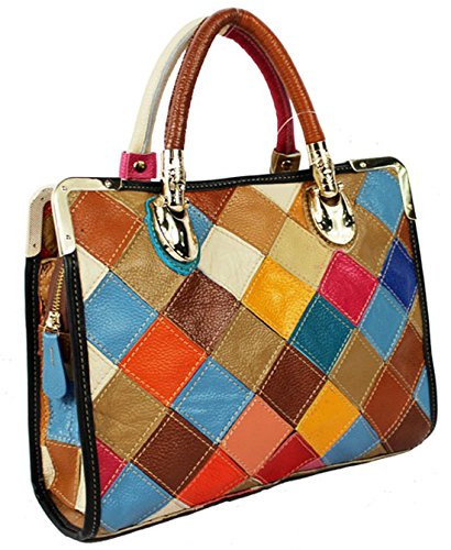Heshe® Women’s Hobo Multi-color Tote Cross-body Shoulder Bag Handbag Simple for Office Ladies
