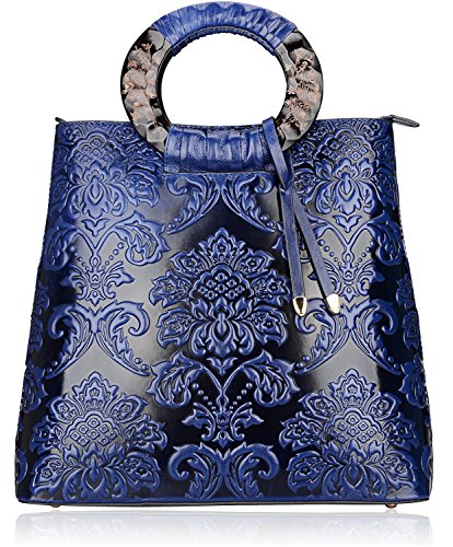 Pijushi Designer Ladies Leather Satchel Long Handbags 6013