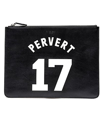 Wiberlux Givenchy Women’s Pervert Seventeen Print Real Leather Clutch Bag
