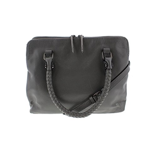 Elliott Lucca Womens Genevieve Leather Lined Tote Handbag