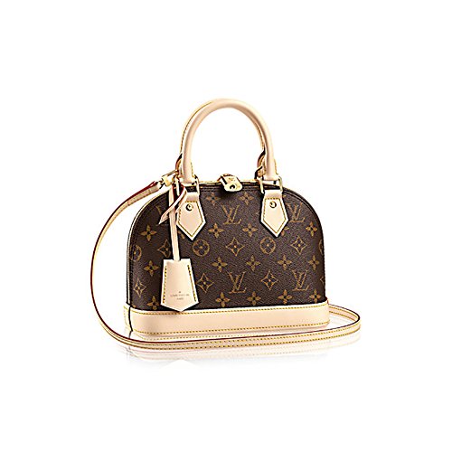 Louis Vuitton Monogram Canvas ALMA BB Hand Cross-Body Carry Handbag Article: M53152
