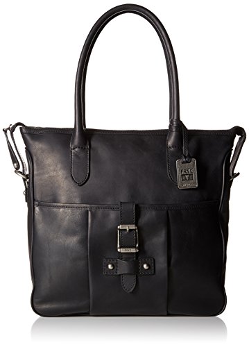FRYE Parker Tote Shoulder Bag, Black, One Size