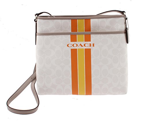 Coach Varsity Stripe File Crossbody Bag
