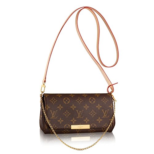 Authentic Louis Vuitton Favorite PM Monogram Canvas Cluth Bag Handbag Article: M40717 Made in France