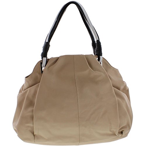 L.A.M.B. Womens Glaze Leather Lined Tote Handbag