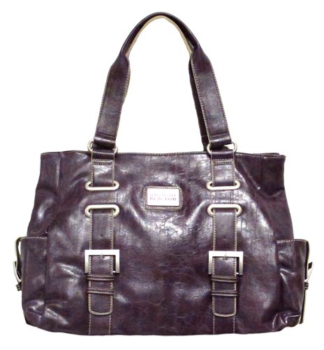 Kenneth Cole Reaction Interconnect Tote Handbag Style 1004 New! Msrp $109 (Purple)