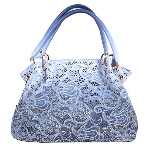 ORICSSON Ladys Fashion Hollow Out Patterns Handbag