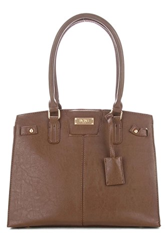 BCBG Paris Chic Story Tote in Brown