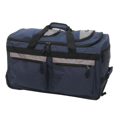 Olympia Luggage 29″ 8 Pocket Rolling Duffel Bag