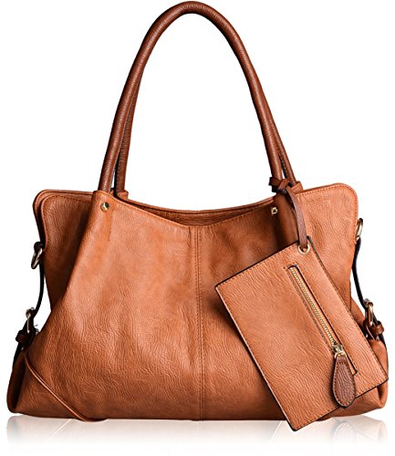 AB Earth Leatherette Women Tote Top Handle Shoulder Handbags Crossbody Bag, M898