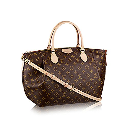 Authentic Louis Vuitton Monogram Canvas Turenne GM Tote Bag Handbag Article: M48815 Made in France