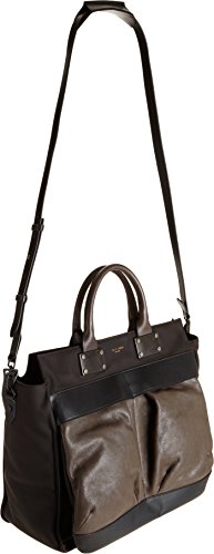 RAG & BONE Large Leather Pilot Satchel Bag, Mocha