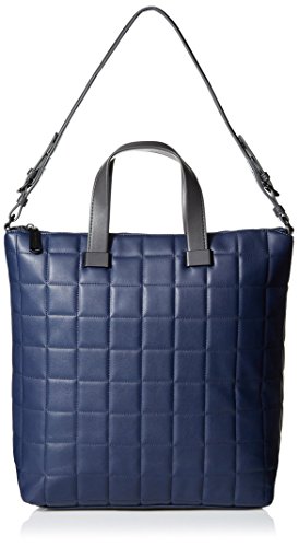 Steve Madden Women’s Bree Quilted Tote, Navy