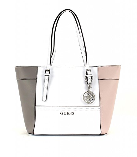 Guess Delaney Small Classic Panel Tote Bag, Cloud Multi EY453522