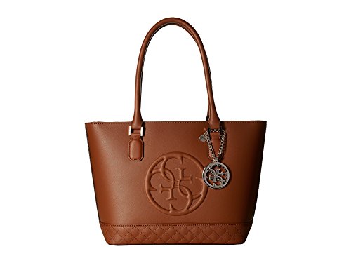GUESS Women’s Korry Small Classic Tote Cognac Tote