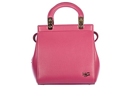 Givenchy women’s leather handbag shopping bag purse vintage mini top hdg fucsia