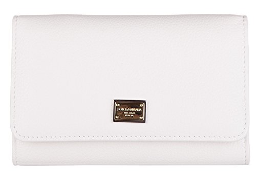 Dolce&Gabbana women’s leather clutch with shoulder strap handbag bag purse iphon
