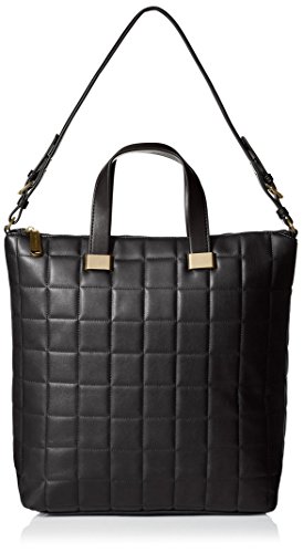 Steve Madden Women’s Bree Quilted Tote, Black