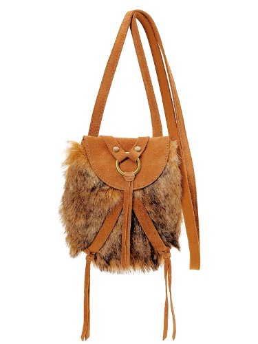 Lucky Brand Taluca Lake Mini Faux Fur Crossbody Swing Bag