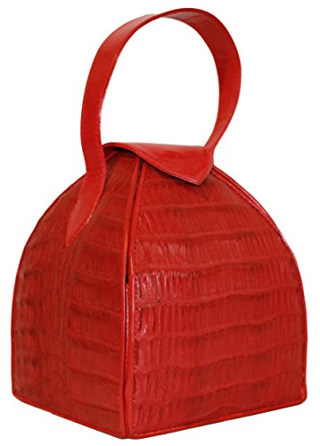 Betty Audish Genuine Crocodile, Woman’s Handbag, Top-Handle Purse and Evening Bag