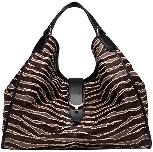 Gucci Brown Pony Hair Soft Stirrup ‘Limited Edition’ Leather Shoulder Bag