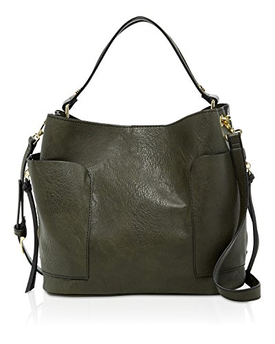 Steve Madden Bfoal Two Tone Hobo Shoulder Bag Steve Madden Bfoal Two Tone Hobo Shoulder Bag