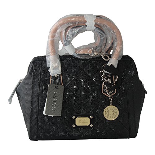 GUESS Women’s Juliet Satchel Bag Handbag Tote SG480906BLA