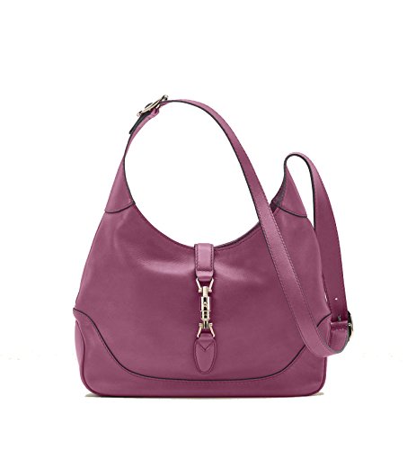 Gucci New Jackie Women’s Shoulder Bag Handbag Pink Rose Leather 277520 AMKOG