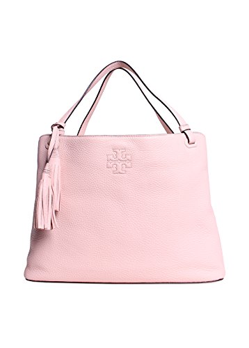 Tory Burch Thea Center-Zip Tote Sweet Melon