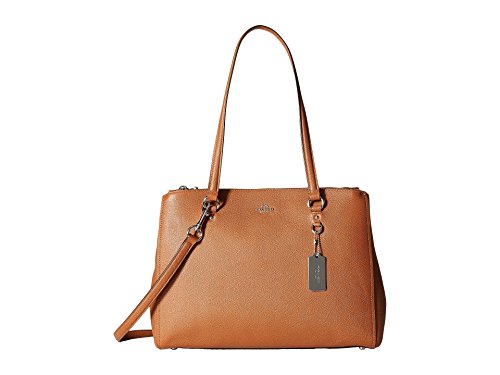 Coach 37148 Stanton Carryall in Crossgrain Leather (Saddle)