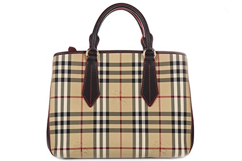 Burberry women’s handbag tote shopping bag purse beige